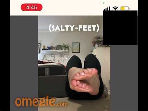 omegle feet porn|Omegle stash : r/OmegleFeet4